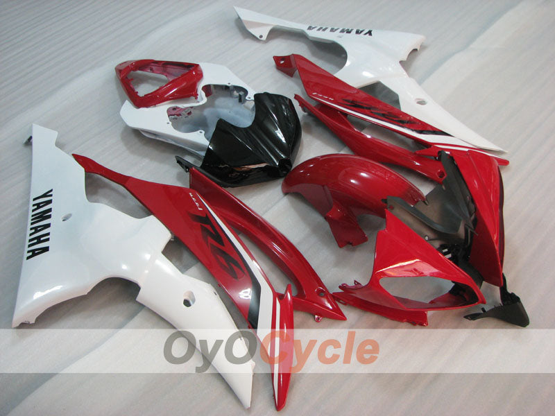 Injection Fairing kit for 08-16 YZF-R6 - Red, White - Factory Style #OYO87905974