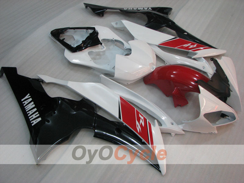 Injection Fairing kit for 08-16 YZF-R6 - Red, White, Black - Factory Style #OYO87905975 Main image
