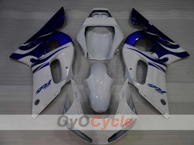 Injection Fairing kit for 98-02 YZF-R6 - Blue, White - Factory Style #OYO87905976 Secondary image