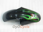 Injection Fairing kit for 98-02 YZF-R6 - Green, Black - Flame #OYO87905977