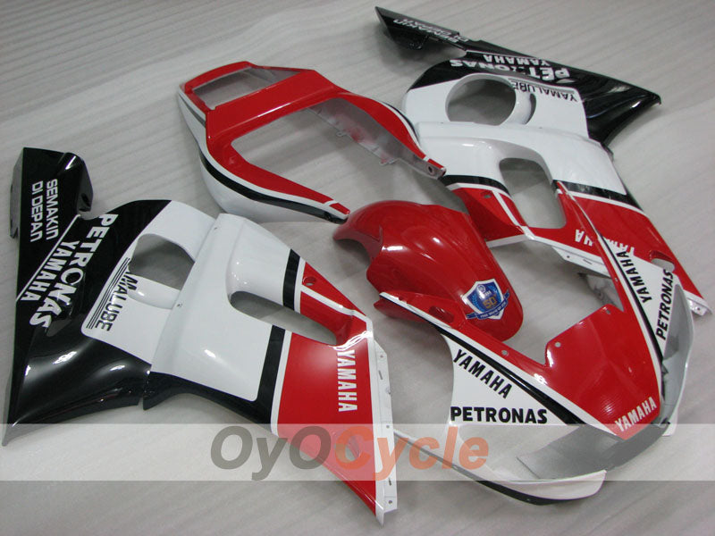Injection Fairing kit for 98-02 YZF-R6 - Red, White, Black - PETRONAS #OYO87905979 Main image