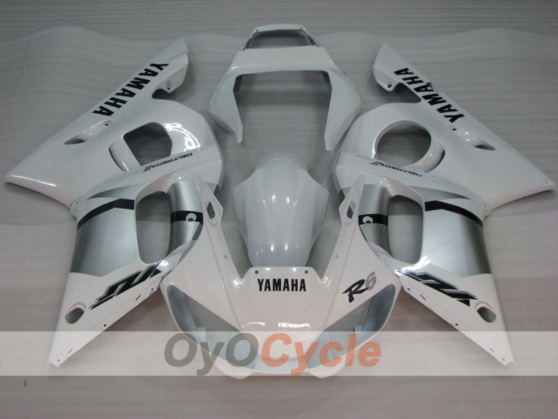 Injection Fairing kit for 98-02 YZF-R6 - White - Factory Style #OYO87905982 Secondary image