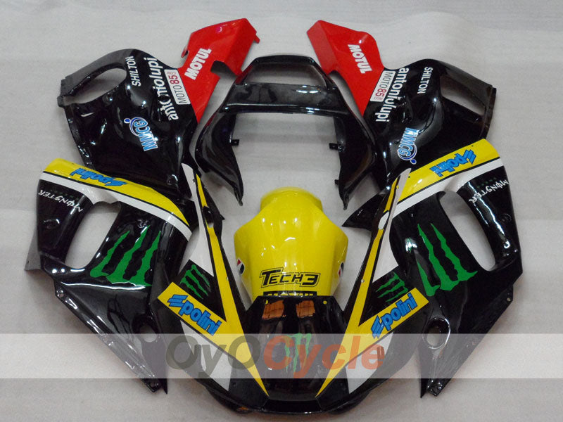 Injection Fairing kit for 98-02 YZF-R6 - Red, Yellow, Black - Monster #OYO87905984 Secondary image