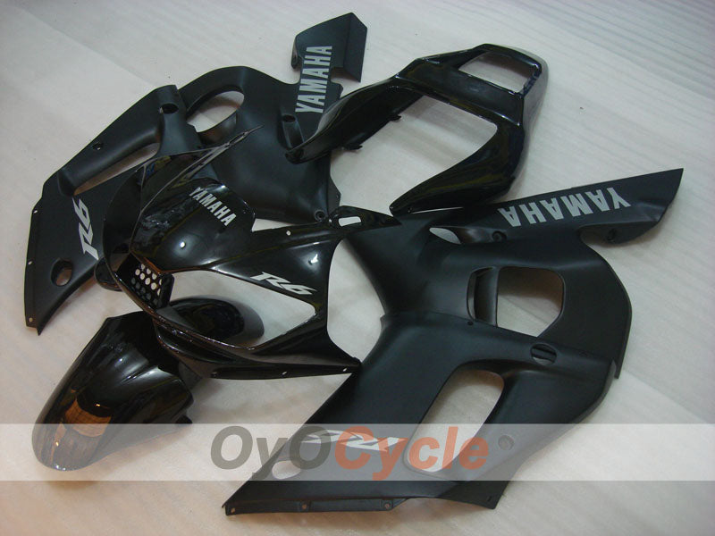 Injection Fairing kit for 98-02 YZF-R6 - Black, Matte - Factory Style #OYO87905985 Secondary image