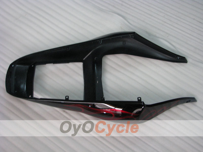 Injection Fairing kit for 98-02 YZF-R6 - Red, Black - Flame #OYO87905987