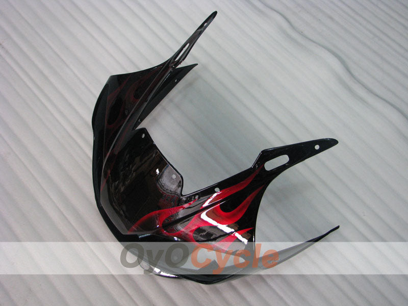 Injection Fairing kit for 98-02 YZF-R6 - Red, Black - Flame #OYO87905987