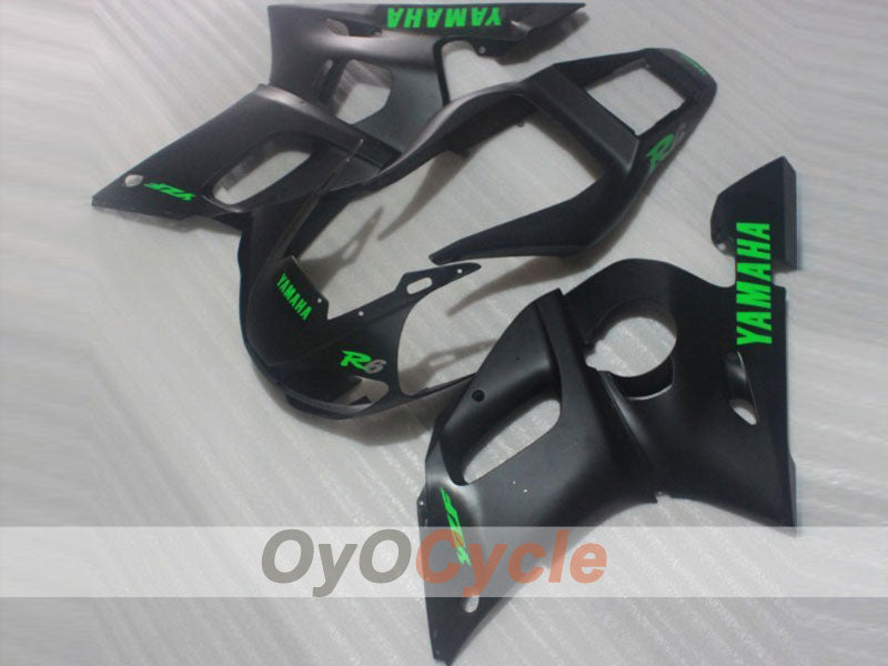 Injection Fairing kit for 98-02 YZF-R6 - Black, Matte - Factory Style #OYO87905990 Secondary image