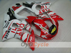 Injection Fairing kit for 98-02 YZF-R6 - Red, White - FIAT #OYO87905993