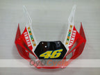 Injection Fairing kit for 98-02 YZF-R6 - Red, White - FIAT #OYO87905993