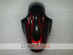 Injection Fairing kit for 98-02 YZF-R6 - Red, Black - Flame #OYO87905994