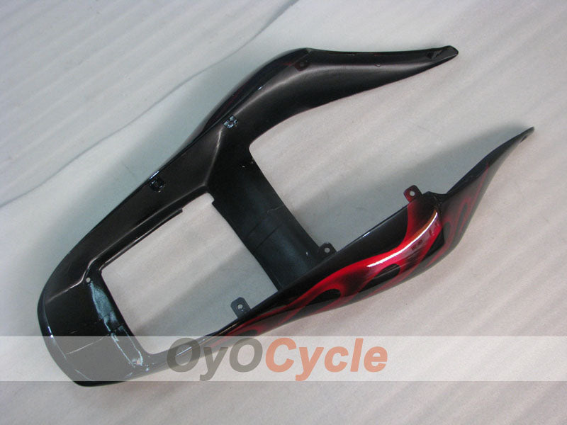 Injection Fairing kit for 98-02 YZF-R6 - Red, Black - Flame #OYO87905995