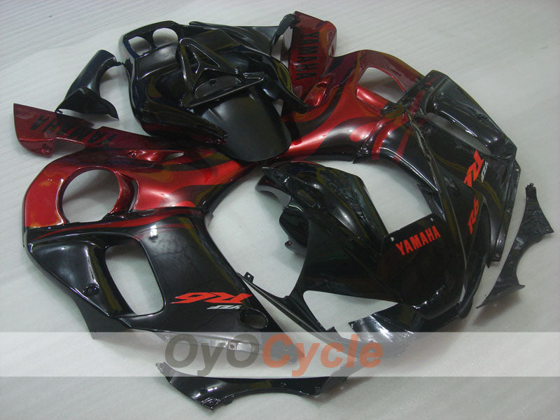 Injection Fairing kit for 98-02 YZF-R6 - Red, Black - Factory Style #OYO87905996 Main image