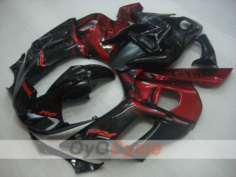 Injection Fairing kit for 98-02 YZF-R6 - Red, Black - Factory Style #OYO87905996