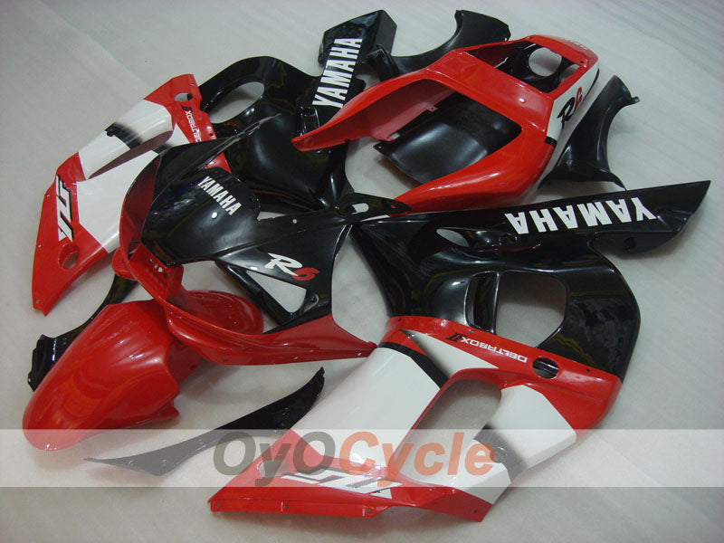 Injection Fairing kit for 98-02 YZF-R6 - Red, White, Black - Factory Style #OYO87905997