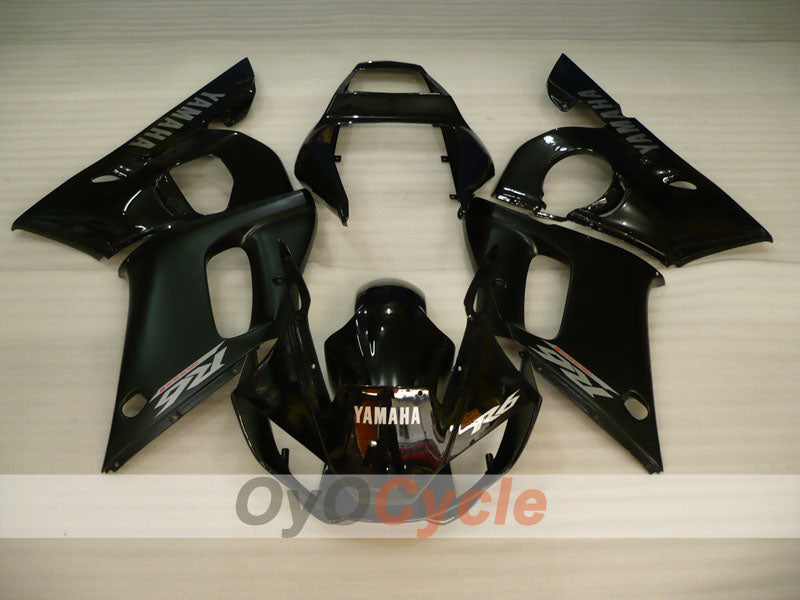 Injection Fairing kit for 98-02 YZF-R6 - Black, Matte - Factory Style #OYO87906001 Secondary image