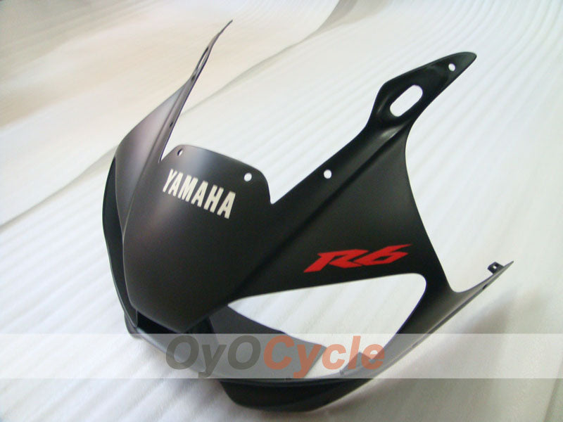 Injection Fairing kit for 98-02 YZF-R6 - Black, Matte - Factory Style #OYO87906003