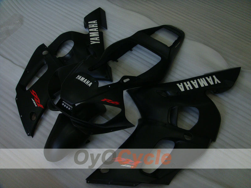 Injection Fairing kit for 98-02 YZF-R6 - Black, Matte - Factory Style #OYO87906003