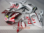 Injection Fairing kit for 98-02 YZF-R6 - Red, White - FIAT #OYO87906004