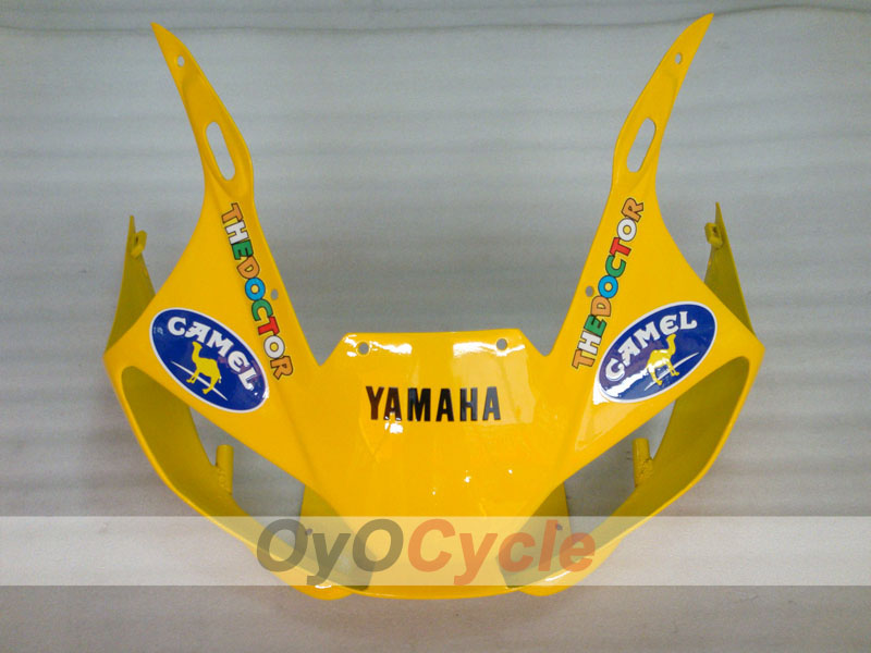 Injection Fairing kit for 98-02 YZF-R6 - Yellow, Blue - Camel, MOTUL #OYO87906007