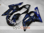 Injection Fairing kit for 98-02 YZF-R6 - Blue, Black - Flame #OYO87906008