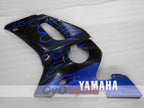 Injection Fairing kit for 98-02 YZF-R6 - Blue, Black - Flame #OYO87906008