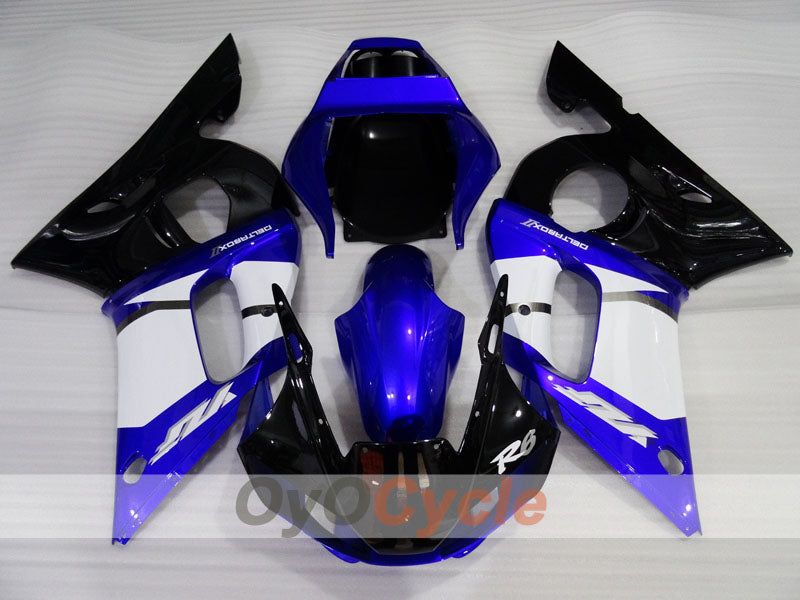 Injection Fairing kit for 98-02 YZF-R6 - Blue, Black - Factory Style #OYO87906010 Secondary image