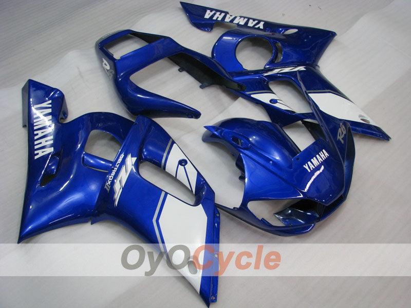 Injection Fairing kit for 98-02 YZF-R6 - Blue, White - Factory Style #OYO87906017