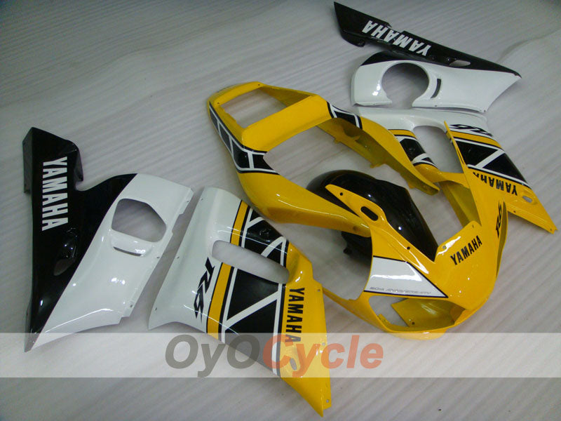 Injection Fairing kit for 98-02 YZF-R6 - Yellow, White - Factory Style #OYO87906021