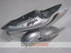 Injection Fairing kit for 00-02 NINJA ZX-6R - Black, Silver - Factory Style #OYO87906022