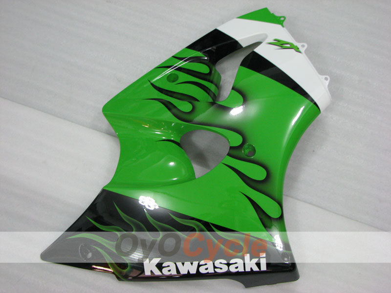 Left & Right Side Fairing For Kawasaki 00-02 Ninja ZX-6R #OYO87912950 Secondary image