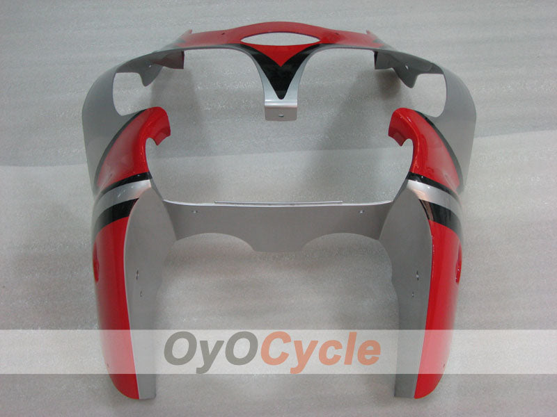 Injection Fairing kit for 00-02 NINJA ZX-6R - Red, Black, Silver - Factory Style #OYO87906024