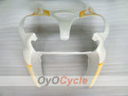 Injection Fairing kit for 00-02 NINJA ZX-6R - Orange, White - Flame #OYO87906030