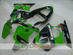 Injection Fairing kit for 00-02 NINJA ZX-6R - Green, Black - Monster #OYO87906036