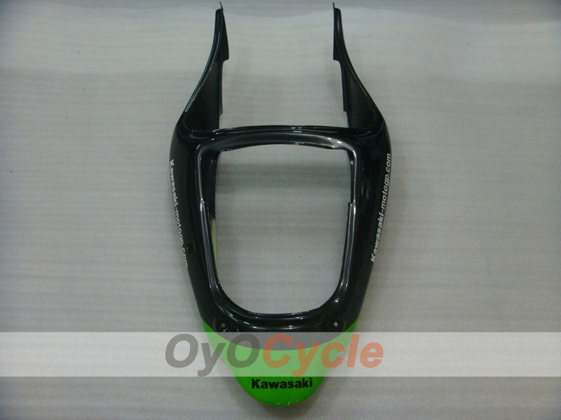 Injection Fairing kit for 00-02 NINJA ZX-6R - Green, Black - Monster #OYO87906036