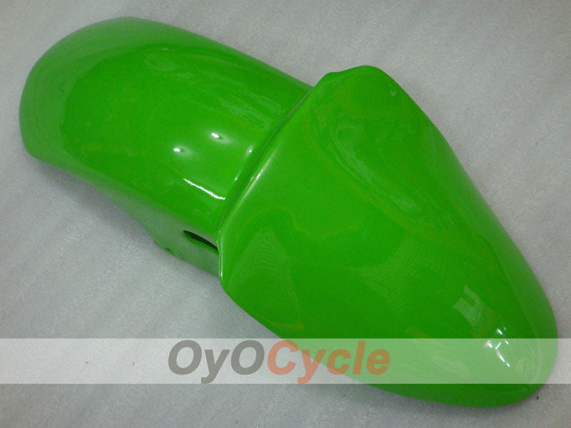 Injection Fairing kit for 00-02 NINJA ZX-6R - Green, Black - Monster #OYO87906036