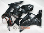 Injection Fairing kit for 03-04 NINJA ZX-6R - Black - Flame #OYO87906037