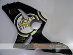 Injection Fairing kit for 03-04 NINJA ZX-6R - White, Black - Lucky Strike #OYO87906041