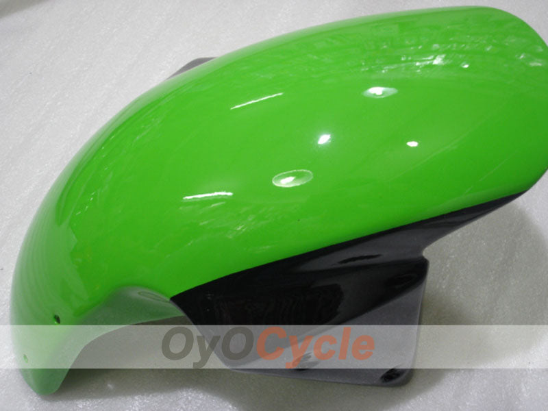 Injection Fairing kit for 03-04 NINJA ZX-6R - Green, Black - Nakano #OYO87906044