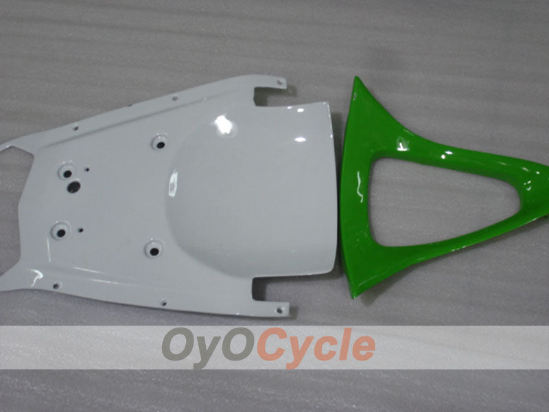 Injection Fairing kit for 03-04 NINJA ZX-6R - Green, Black - Nakano #OYO87906044