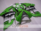 Injection Fairing kit for 03-04 NINJA ZX-6R - Green, Black - Nakano #OYO87906044