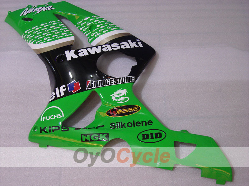 Left & Right Side Fairing For Kawasaki 03-04 Ninja ZX-6R #OYO87913064