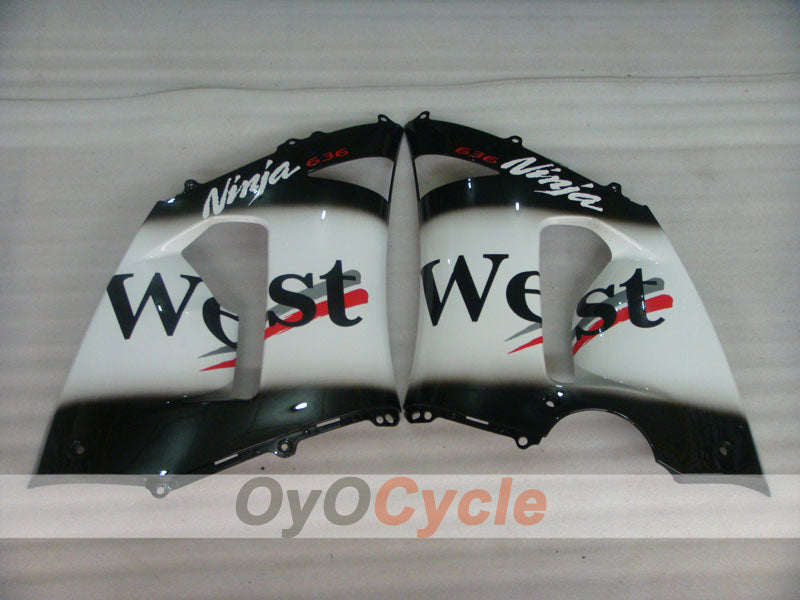 Left & Right Side Fairing For Kawasaki 05-06 Ninja ZX-6R #OYO87913151