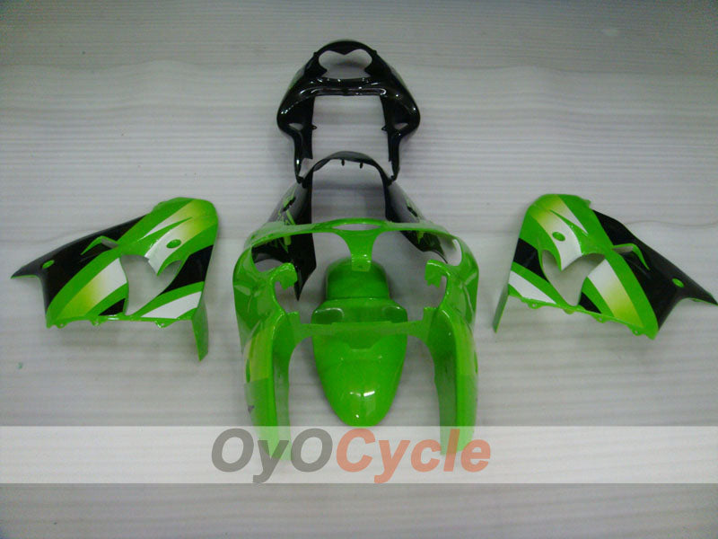 Fairing kit for 00-01 NINJA ZX-9R - Green, Black - Factory Style #OYO87906062