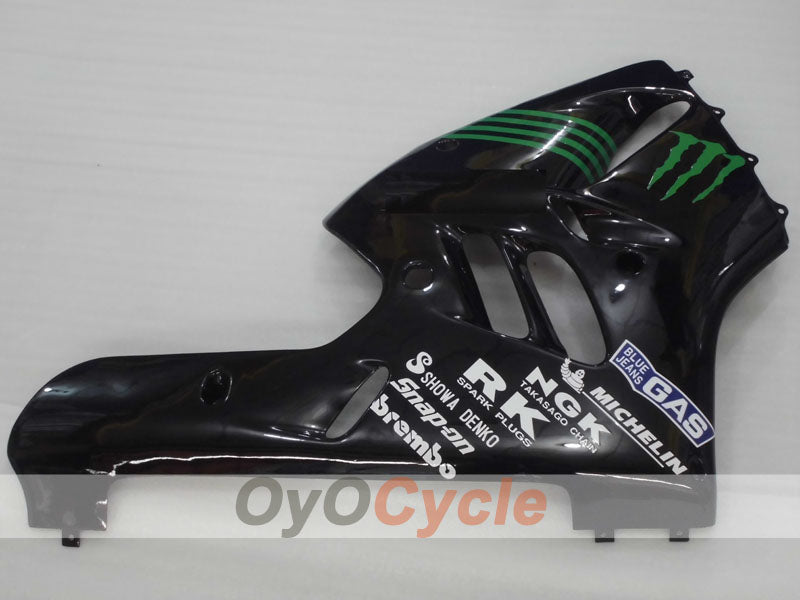 Fairing kit for 94-97 NINJA ZX-9R - Black - Monster #OYO87906076