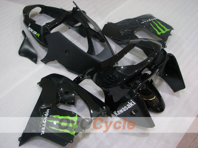 Fairing kit for 98-99 NINJA ZX-9R - Black - Monster #OYO87906079
