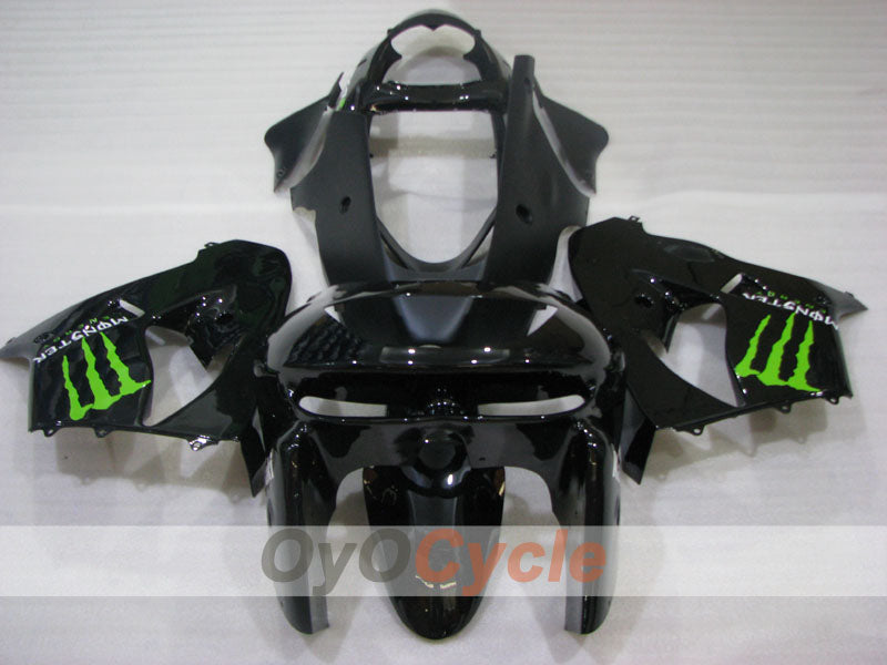 Fairing kit for 98-99 NINJA ZX-9R - Black - Monster #OYO87906079