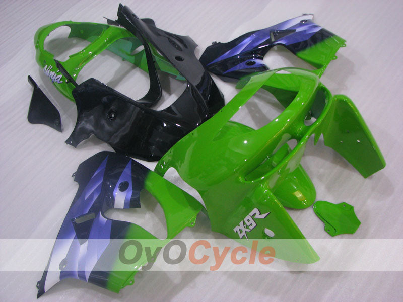 Fairing kit for 98-99 NINJA ZX-9R - Green, Purple, Black - Factory Style #OYO87906082 Main image