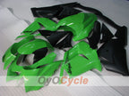 Injection Fairing kit for 04-05 NINJA ZX-10R - Green, Black - Factory Style #OYO87906090