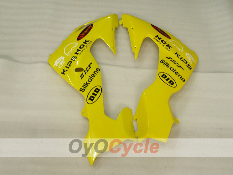 Injection Fairing kit for 06-07 NINJA ZX-10R - Yellow - Nakano #OYO87906091