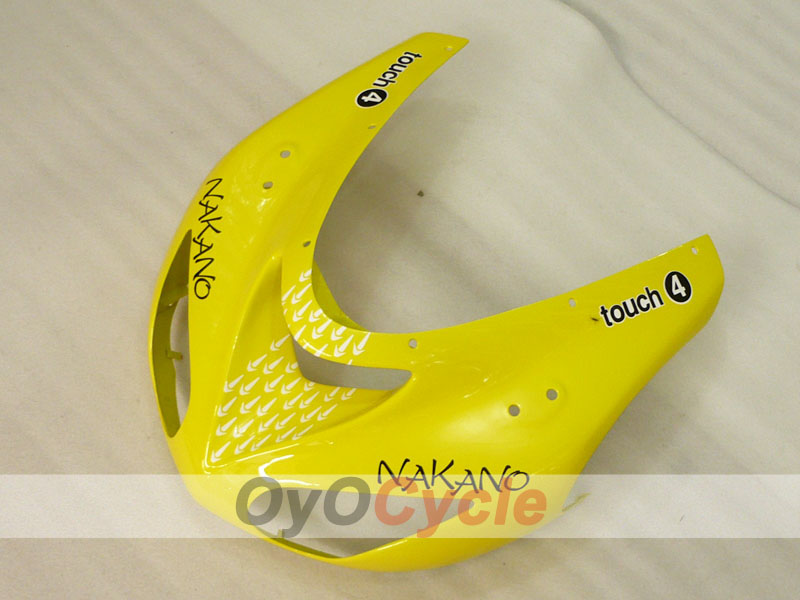 Injection Fairing kit for 06-07 NINJA ZX-10R - Yellow - Nakano #OYO87906091